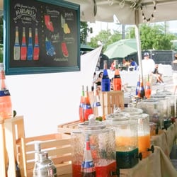 Tampa Bay Margarita Festival - Bols Agave Tequilas - strawberry peach watermelon and azul at Margarita Festival 2016