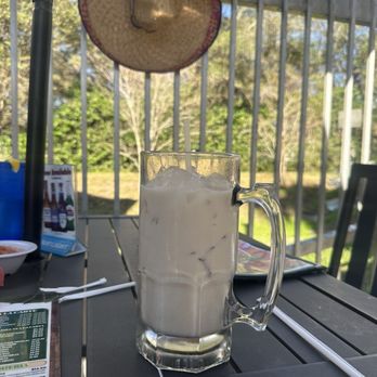 Los Magueyes Mexican Restaurant - Ocala - HUGE portion of AMAZING horchata - Mexican Near Me - Ocala, Florida