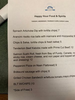 Menu photo 8 Cut River Grille Roscommon, MI