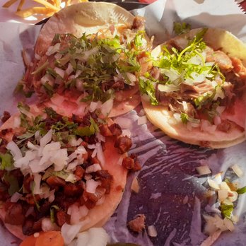 Maya Taqueria - Carnitas, pastor, and lengua tacos. I ate one before taking a photo! - Mexican Near Me - Richmond, California Maya Taqueria - Carnitas, pastor, and lengua tacos. I ate one before taking a photo! - Mexican Near Me - Richmond, California