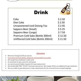 Ramen Dojo - Menu cont. - New menu as of July 17, 2021 - Ramen Near Me - San Mateo, California Ramen Dojo - Menu cont. - New menu as of July 17, 2021 - Ramen Near Me - San Mateo, California