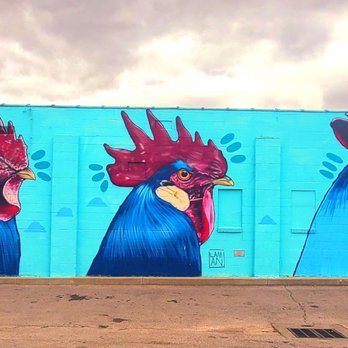 The EGG - East exterior wall mural - Art Galleries Near Me - Kansas City, Missouri The EGG - East exterior wall mural - Art Galleries Near Me - Kansas City, Missouri