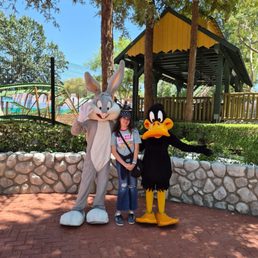 Me with daffy and bugs