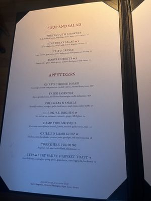 Menu photo 3 The Puddle Dock Restaurant Portsmouth, NH Menu photo 3 The Puddle Dock Restaurant Portsmouth, NH