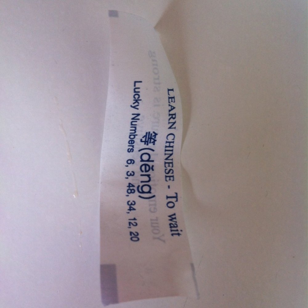 Dos Batos - And a Chinese fortune to end your meal with. - Tacos Near Me - Austin, Texas