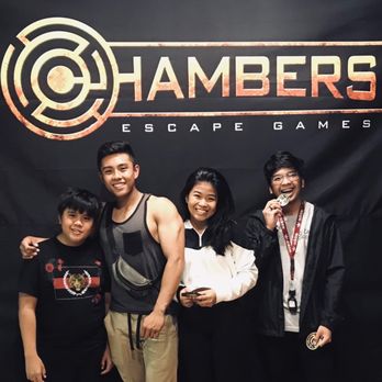 Chambers Escape Games - Photo taken by Keith after finishing the game - Escape Games Near Me - Honolulu, Hawaii Chambers Escape Games - Photo taken by Keith after finishing the game - Escape Games Near Me - Honolulu, Hawaii