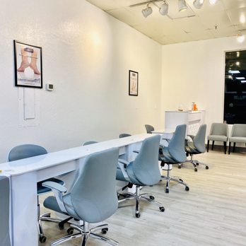 Amazin Nails - Our new manicure stations - Nail Salons Near Me - Redding, California