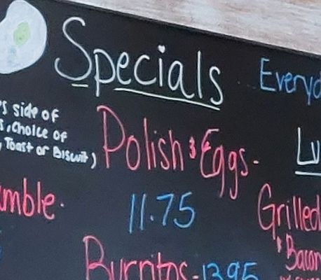 Menu photo 3 Bob's Coffee Shop Hughson, CA