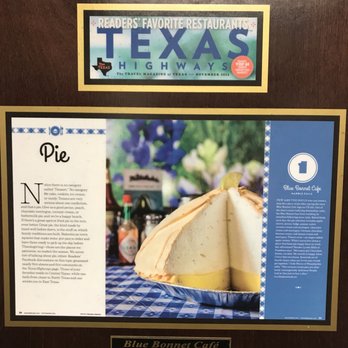 Blue Bonnet Cafe - Desserts Near Me - Marble Falls, Texas Blue Bonnet Cafe - Desserts Near Me - Marble Falls, Texas
