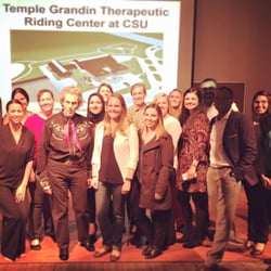 Autism Spectrum Therapies AST - Some of our great San Diego team with Temple Grandin at the AST Speaker Series.