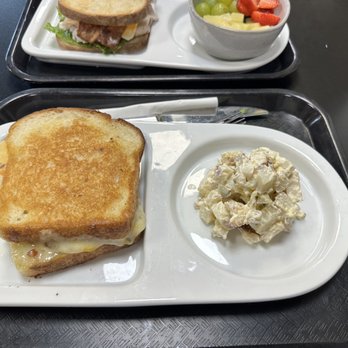 Best Regards Bakery & Cafe - Paradise bacon grilled cheese and Mom's potato salad 7/1/2023 - Bakeries Near Me - Overland Park, Kansas Best Regards Bakery & Cafe - Paradise bacon grilled cheese and Mom's potato salad 7/1/2023 - Bakeries Near Me - Overland Park, Kansas