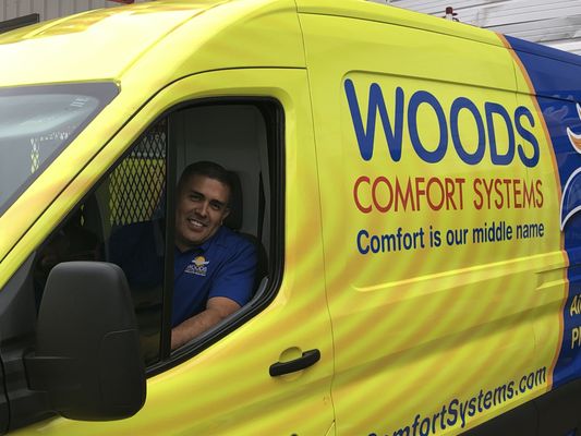 We Are Woods Comfort Systems - Contact the Woods Comfort team to handle all your residential air conditioning, heating, and plumbing needs. From HVAC installation, service and maintenance to water heater installation and sewer repairs, our team has you covered. If you have questions prior to your appointment, send us a message and we will take care of you. Call today to schedule your free replacement consultation! (512) 253-7570 We Are Woods Comfort Systems - Contact the Woods Comfort team to handle all your residential air conditioning, heating, and plumbing needs. From HVAC installation, service and maintenance to water heater installation and sewer repairs, our team has you covered. If you have questions prior to your appointment, send us a message and we will take care of you. Call today to schedule your free replacement consultation! (512) 253-7570