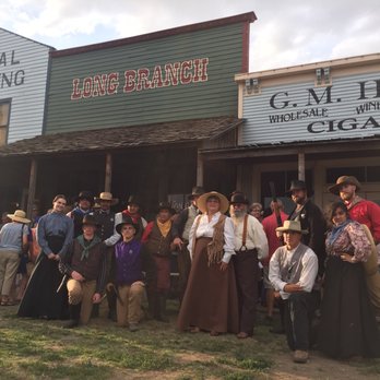 Boot Hill Museum - Gun fight cast and hubby & I. - Museums Near Me - Dodge City, Kansas