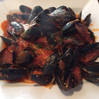Pagliucas - Mussels over linguine - Italian Near Me - Boston, Massachusetts Pagliucas - Mussels over linguine - Italian Near Me - Boston, Massachusetts