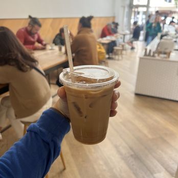 Saint Frank Coffee - almond macadamia latte - Coffee & Tea Near Me - San Francisco, California