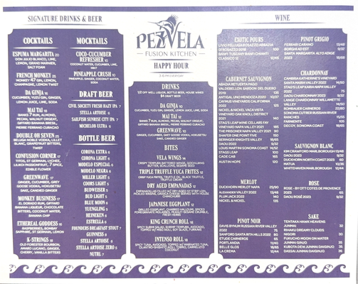 Menu photo 4 Pez Vela Stuart, FL