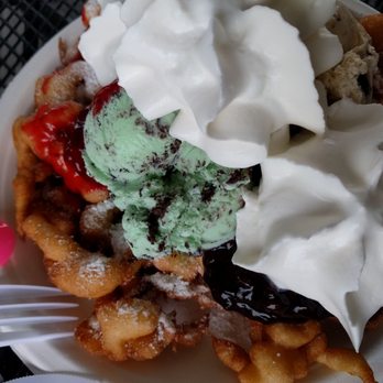 The Funnel House - Mint chocolate chip - Desserts Near Me - Long Beach, California The Funnel House - Mint chocolate chip - Desserts Near Me - Long Beach, California