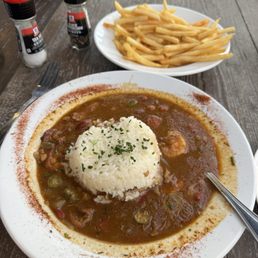 Gumbo and Garlic Fries Gumbo and Garlic Fries