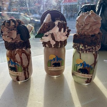 The Crazy Mason Milkshake Bar - Ice Cream & Frozen Yogurt Near Me - Gatlinburg, Tennessee The Crazy Mason Milkshake Bar - Ice Cream & Frozen Yogurt Near Me - Gatlinburg, Tennessee