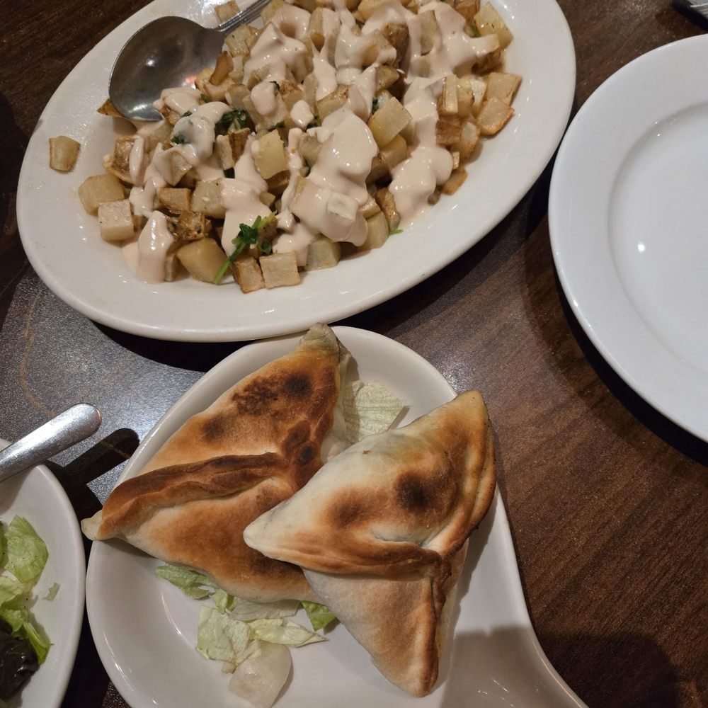 Taboon Mediterranean - Spinach in baked dough - Mediterranean Near Me - Long Beach, California
