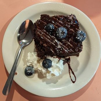Ocean Eddie's Seafood Restaurant - This is the Chocolate Ooey Gooey Butter Cake dessert. Photo taken January 20, 2026. - Seafood Near Me - Virginia Beach, Virginia Ocean Eddie's Seafood Restaurant - This is the Chocolate Ooey Gooey Butter Cake dessert. Photo taken January 20, 2026. - Seafood Near Me - Virginia Beach, Virginia