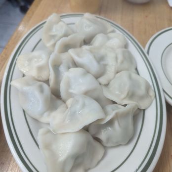 New Dumpling - shrimp + pork chive dumplings - Chinese Near Me - El Cerrito, California New Dumpling - shrimp + pork chive dumplings - Chinese Near Me - El Cerrito, California