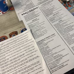 Klotz's Kitchen - Menu