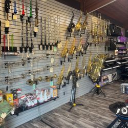 New and used band instruments