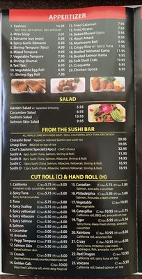 Menu photo 8 Sushi One Spot Rancho Cucamonga, CA