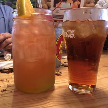 Logan's Roadhouse - Flavored tea for the win...the one on the left is watermelon with a spike - Barbeque Near Me - Anderson, South Carolina Logan's Roadhouse - Flavored tea for the win...the one on the left is watermelon with a spike - Barbeque Near Me - Anderson, South Carolina