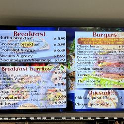 Mountain View Market - Menu