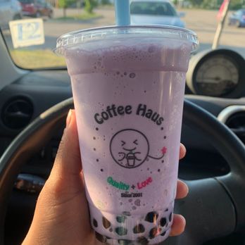 Coffee Haus - Frozen tarp bubble tea. - Coffee & Tea Near Me - Schaumburg, Illinois Coffee Haus - Frozen tarp bubble tea. - Coffee & Tea Near Me - Schaumburg, Illinois