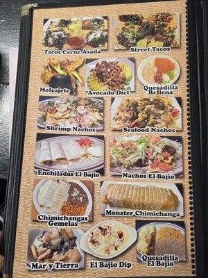 Menu photo 5 El Bajio Mexican Restaurant Lepanto, AR