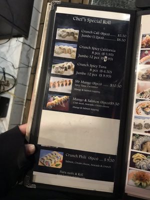 Menu photo 4 Hara Sushi Lake Elsinore, CA