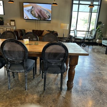 Olmos Pluma - May 2025 some of the seating - Coffee & Tea Near Me - Olmos Park, Texas
