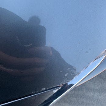 Soft Touch Car Wash - Spots like this all over the hood and side of the car. - Car Wash Near Me - Brooklyn, New York