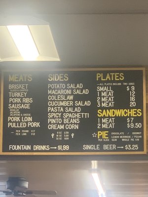 Menu photo 5 Lum's Junction, TX