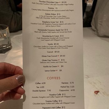 Papazzio Restaurant - Dessert menu - Italian Near Me - Bayside, New York Papazzio Restaurant - Dessert menu - Italian Near Me - Bayside, New York