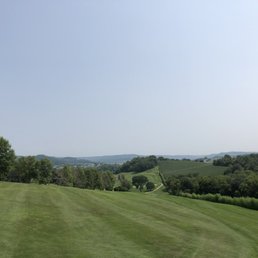 a view of the course a view of the course