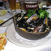 Photo of Plouf - San Francisco, CA, United States. Mussels Pastis and Chimay White