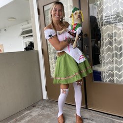 Pet Power Studio - Showing love for Oktoberfest. This girl Rocks!