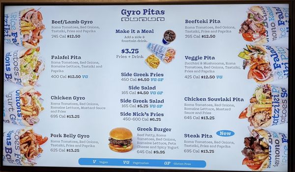 Menu photo 7 Nick The Greek North Hollywood, CA Menu photo 7 Nick The Greek North Hollywood, CA