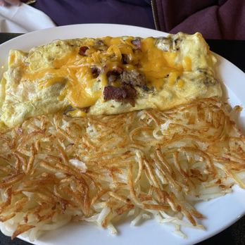 Shipwreck Cafe - Meat lovers omelette. - Cafes Near Me - Olympia, Washington