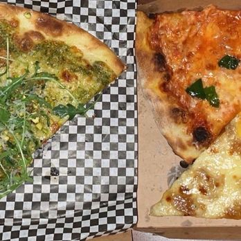 Via Della Slice Shop - Green, white, og cheese - Pizza Near Me - Phoenix, Arizona Via Della Slice Shop - Green, white, og cheese - Pizza Near Me - Phoenix, Arizona