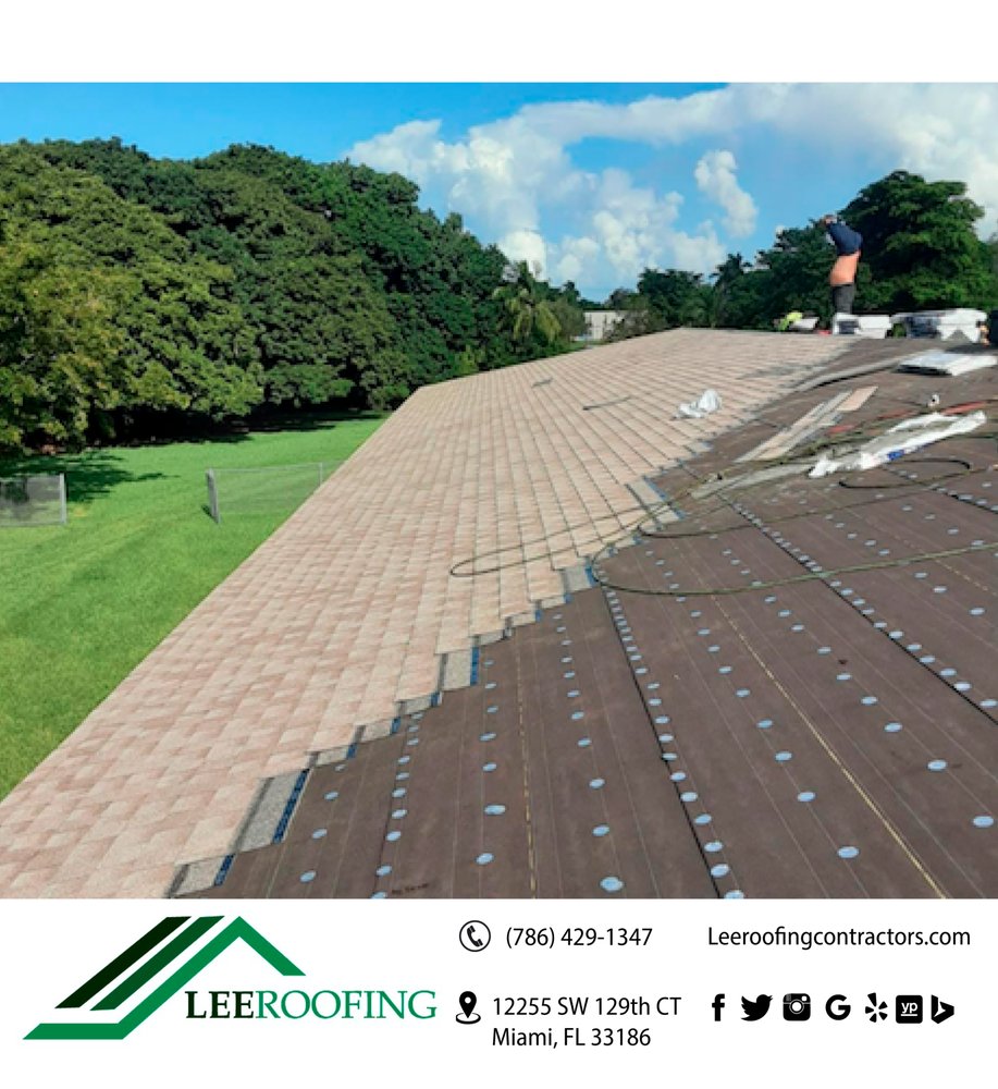 Slide of Lee Roofing