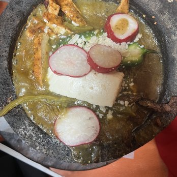 El Tapatio - Molcajete chicken and steak. Delicious. Served in volcanic rock. Keeps it hot. - Mexican Near Me - Citrus Heights, California El Tapatio - Molcajete chicken and steak. Delicious. Served in volcanic rock. Keeps it hot. - Mexican Near Me - Citrus Heights, California