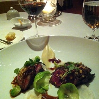 Acquerello - Kobe beef with shaved artichoke & purée of artichoke - Italian Near Me - San Francisco, California