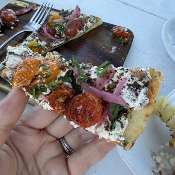 Navy Beach - This was one of the best flatbreads we ever ate - Seafood Near Me - Montauk, New York Navy Beach - This was one of the best flatbreads we ever ate - Seafood Near Me - Montauk, New York