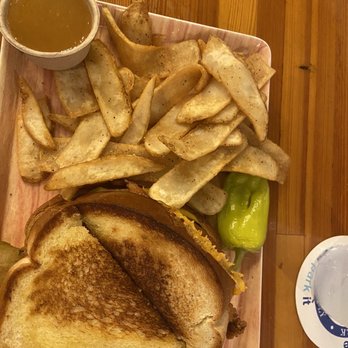 Treylor Park - Grilled Apple Pie Sandwich - New American Near Me - Savannah, Georgia Treylor Park - Grilled Apple Pie Sandwich - New American Near Me - Savannah, Georgia