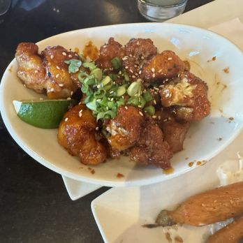 The Cheesecake Factory - Korean Fried Cauliflower - American Near Me - Overland Park, Kansas The Cheesecake Factory - Korean Fried Cauliflower - American Near Me - Overland Park, Kansas